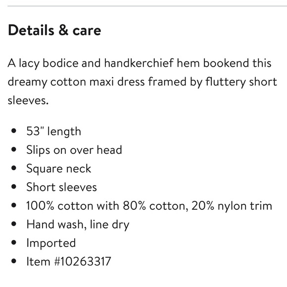 Free People Bring the Romance Cream Handkerchief Maxi Dress in cream, Size Small - Picture 3 of 12